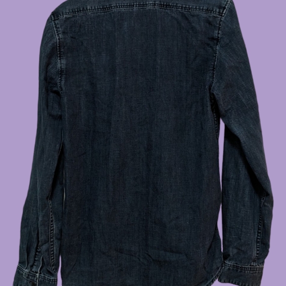H&M Men's Denim Shirt, Size XS - Picture 2 of 2